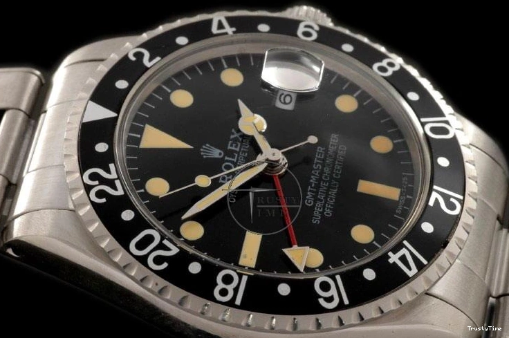 0211 ROLGMT016C – Vintage GMT SS Black Bezel Swiss Eta 2836- Versatile 962